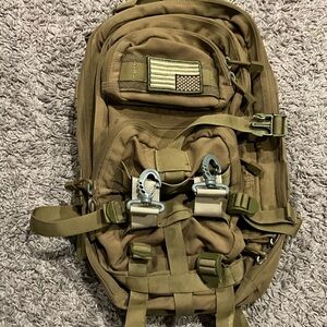 Condor Compact Assault Pack Backpack w/Pouches & Compartments